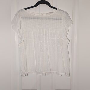 Elegant White Women's Blouse
